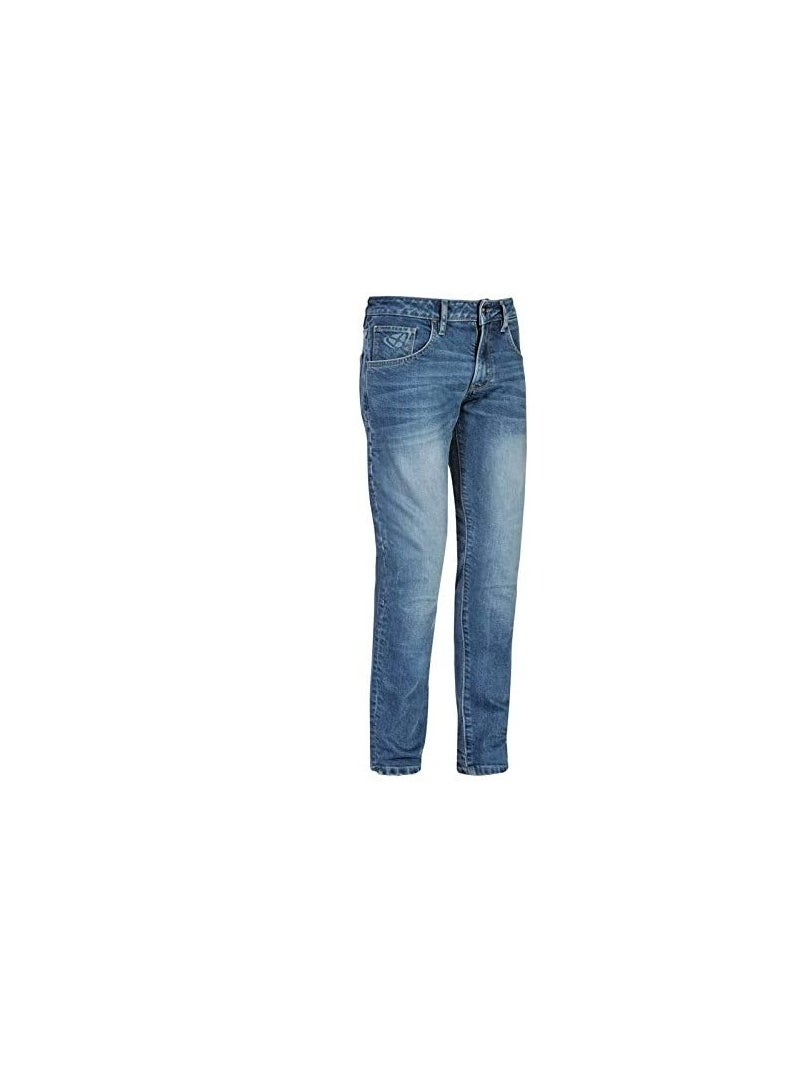 ixon - Ixon Flint Jeans Stonewash Blue for Bike Riders (S) - Image 1