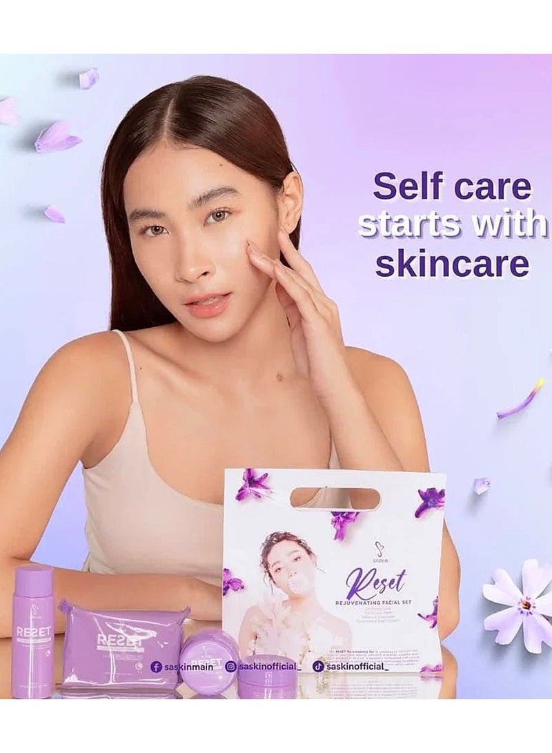 SASKIN Reset Rejuvenating Facial Set - Image 2
