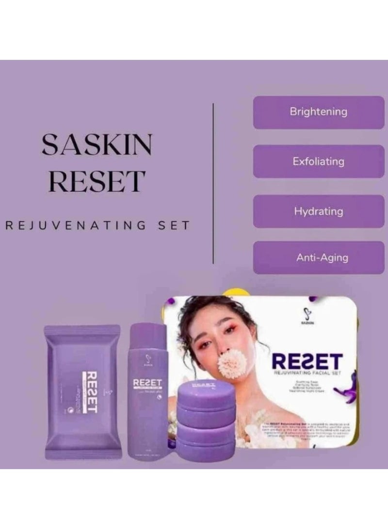 SASKIN Reset Rejuvenating Facial Set - Image 3