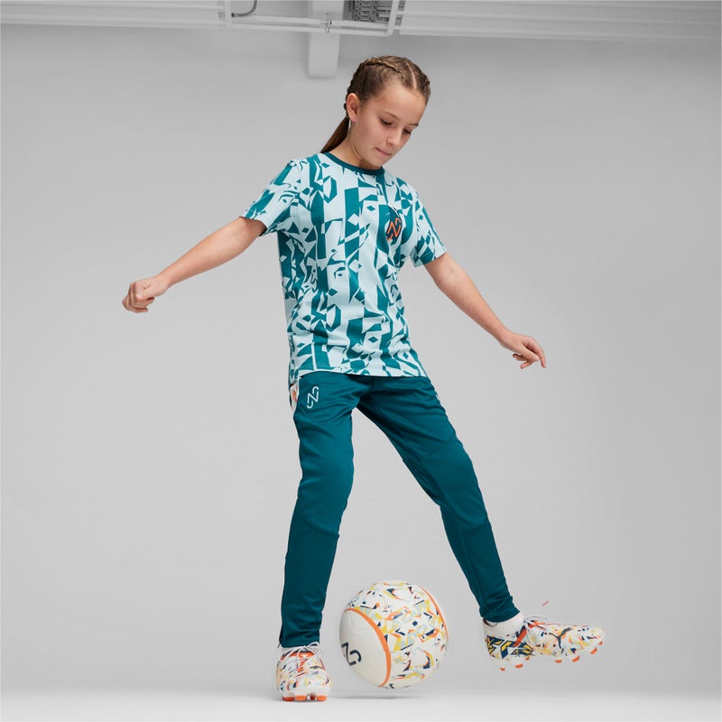 PUMA NEYMAR JR Creativity Youth Blue T-shirt - Image 3