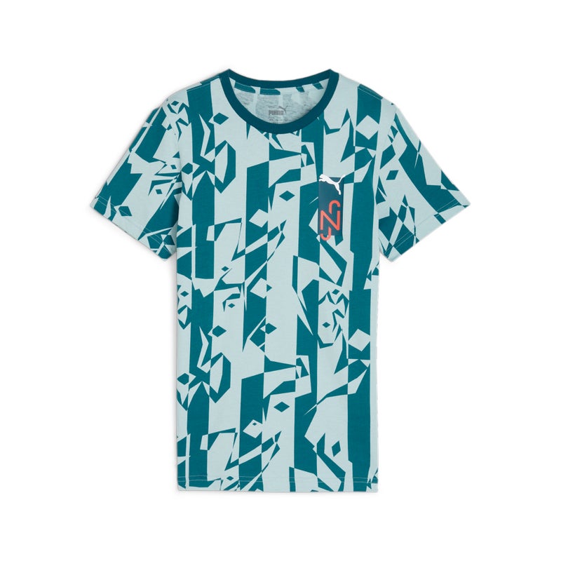 PUMA NEYMAR JR Creativity Youth Blue T-shirt - Image 5