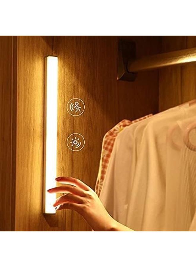 300mm Warm Indoor Under Cabinet Night Lights Wireless USB Rechargeable for Closet Hallway Stair Closet Kitchen - Image 5