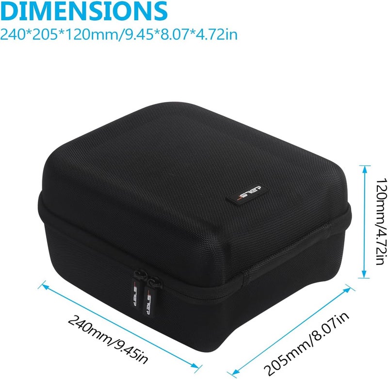 JSVER Carrying Case for Meta Quest 3S JSVER Hard Case for Quest 3S Quest 3 Quest 2 VR Gaming Headset Travel Storage Case for Oculus Quest 3 and Touch Controller Accessories Not Fit for Elite Strap - Image 3