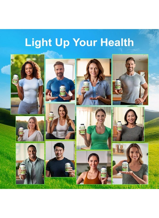 aSquared Nutrition Green Tea Extract with EGCG - 180 Capsules - 500mg per Capsule - 75% Polyphenols, 45% EGCG - Antioxidant Support, Heart Health, Natural Detox - Low Caffeine Supplement - Image 4