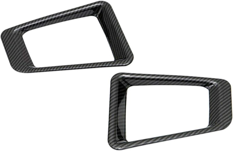 DEMULAX Carbon Fiber Fog Lamp Light Cover Trim for Jimny JB64W - Image 1