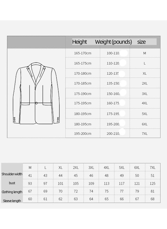Shougu - Men's Suit Professional Jacket Suit - Image 1