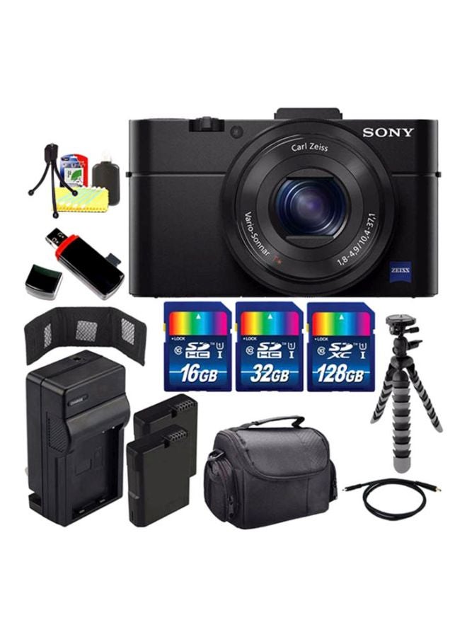 سوني كاميرا التوجيه والتصوير الرقمية سايبر شوت DSC-RX100M2 مع ملحقات - Image 1