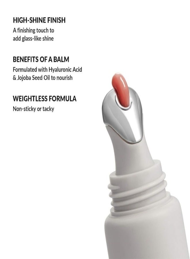 REFY Tinted Lip Gloss Dusk – Dark Mahogany Pink, Hydrating Buildable Gloss with Sheer-to-Medium Coverage, 13 mL / 0.44 fl oz - Image 5