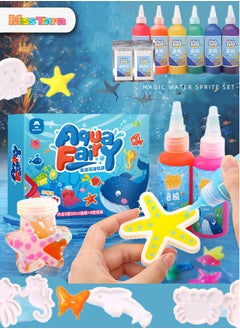 MissTiara MR.Toys 25pcs Magic Water Beads Kid‘sToys, Water Spirit Elf, Magic DIY Gel Art Craft, Handmade Set, Water Painting Kit, Creative Activities for Girls and Boys  - Image 1