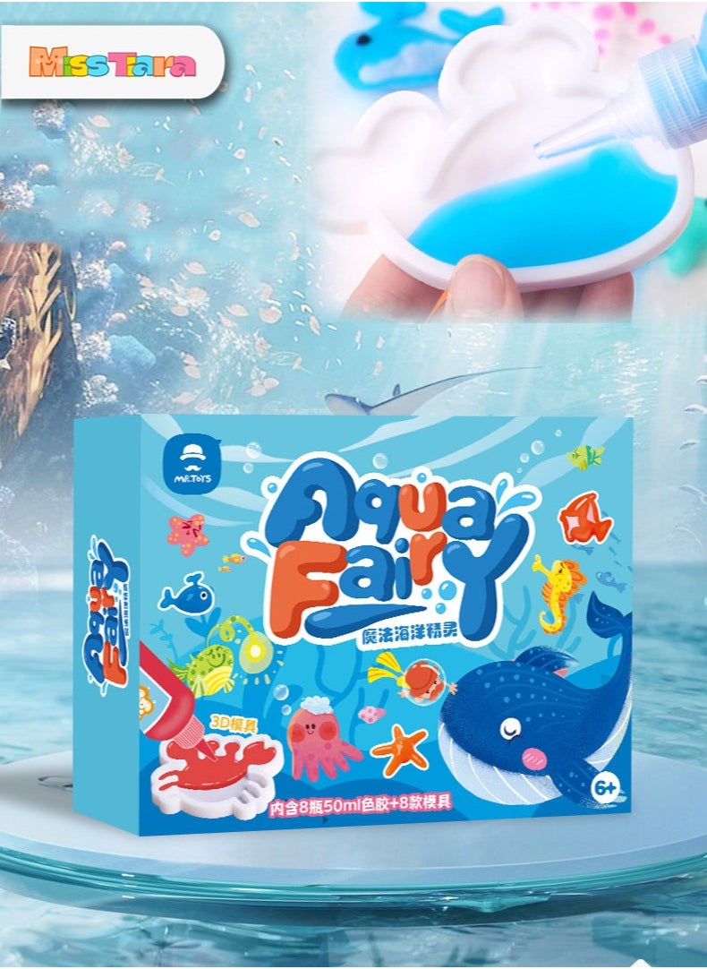 MissTiara - MR.Toys 25pcs Magic Water Beads Kid‘sToys, Water Spirit Elf, Magic DIY Gel Art Craft, Handmade Set, Water Painting Kit, Creative Activities for Girls and Boys - Image 1
