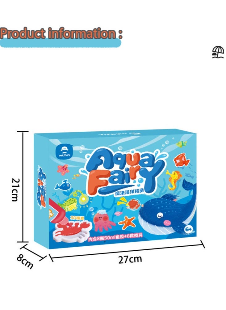 MissTiara - MR.Toys 25pcs Magic Water Beads Kid‘sToys, Water Spirit Elf, Magic DIY Gel Art Craft, Handmade Set, Water Painting Kit, Creative Activities for Girls and Boys - Image 1