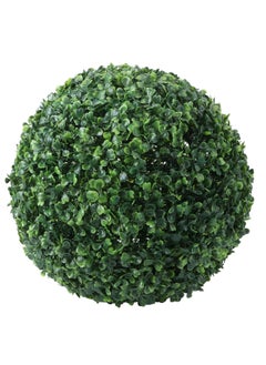 De Gardenia De Gardenia Artificial Grass Hanging Topiary Ball 384854 cm UV Resistant Green Decorative Ball for Outdoor Indoor Garden Patio Pack of 1 38X38 CM 