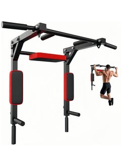 KUYING Multifunctional fastened wall Pull up bar/chin lift rod, indoor home lounge diving station, power tower fitness training kit kit support rack to 440 Lbs.  - Image 1