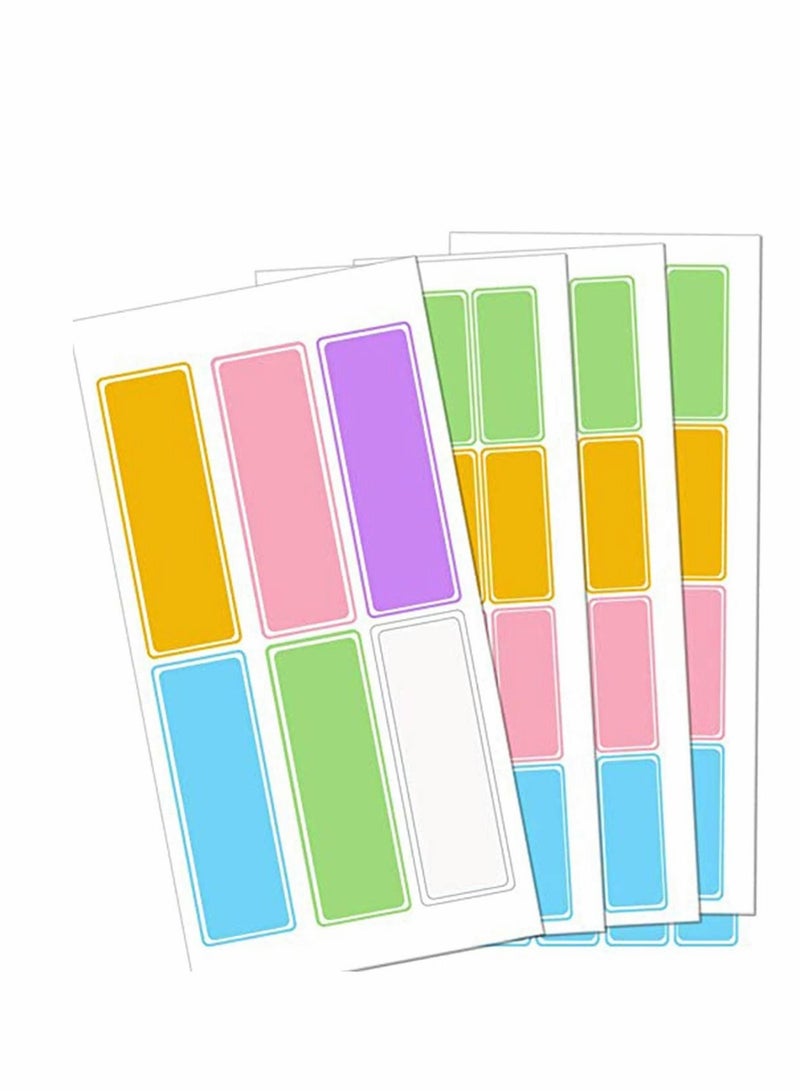 Excefore ملصقات اسم زجاجات الرعاية النهارية - 110 قطعة من ملصقات الاسم ذاتية اللصق المقاومة للماء لزجاجات الأطفال والأكواب وموردي المدارس للأطفال وزجاجات الزيوت العطرية وحاويات التخزين - Image 1