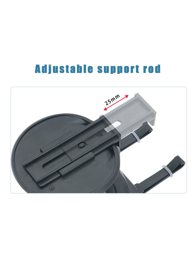 Adjustable Air Vent Can Holder for Car, Sturdy and Lightweight Vehicle Cup Holder Drink Stand (Set of 2) - Perfect for Keeping Your Beverages Secure While Driving. - Image 4