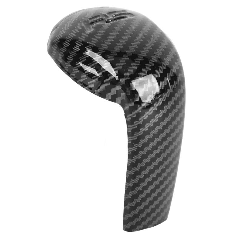 Gear Shift Knob Trim Replacement for Mazda CX-5 2017-2023 - Carbon Fiber Look Cover Protects from Scratches for Mazda 3 2014-2019 - Image 2