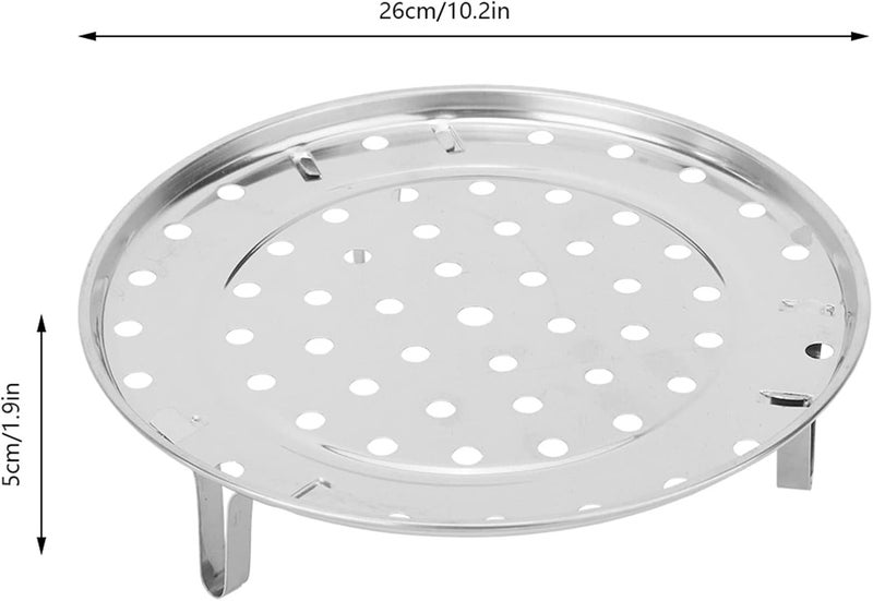 Stainless Steel Steam Holder Shelf Cooking Accessories for Cooking, Heat in Kitchen (stainless steel 3) - Image 5