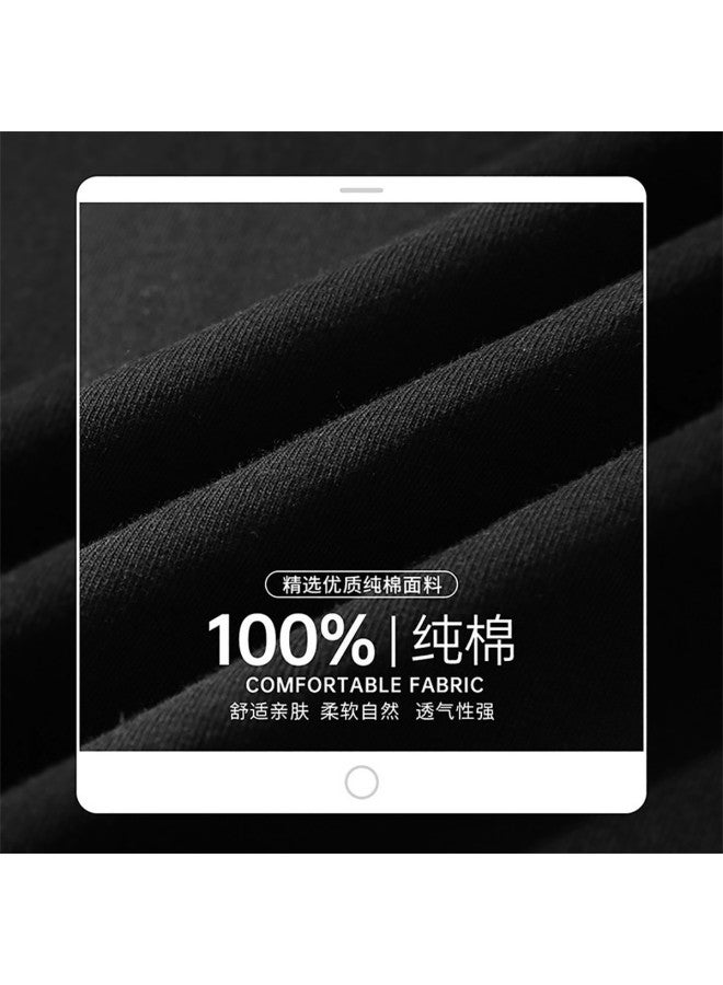 FOLUNSI summer Men's Outfit Lightweight Short-sleeve T-shirt With Straight Pants Casual Sportswear Set For Men - Image 4