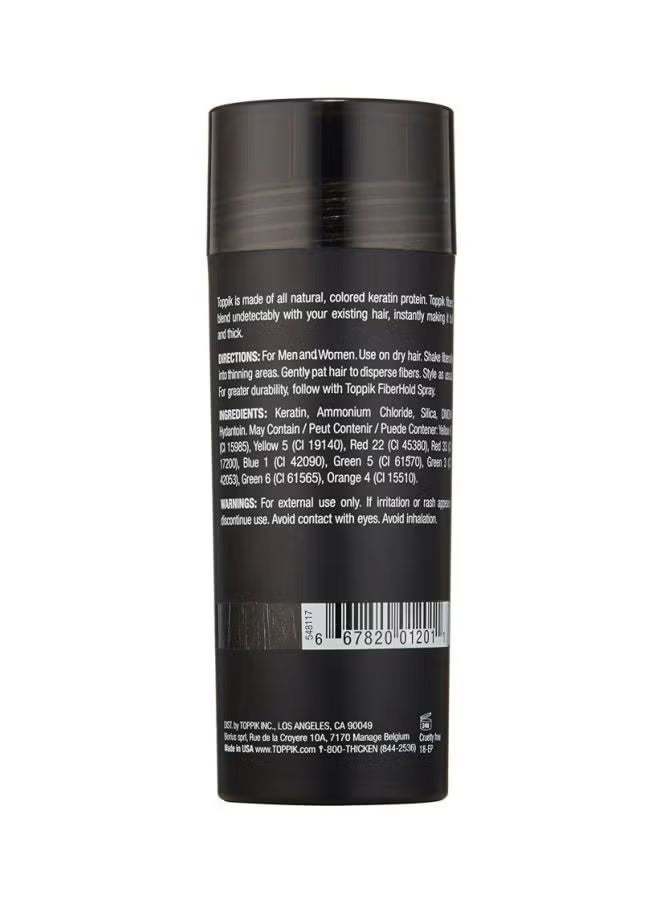 Toppik Hair Building Fibers 0.97 oz Black 27.5grams - Image 2