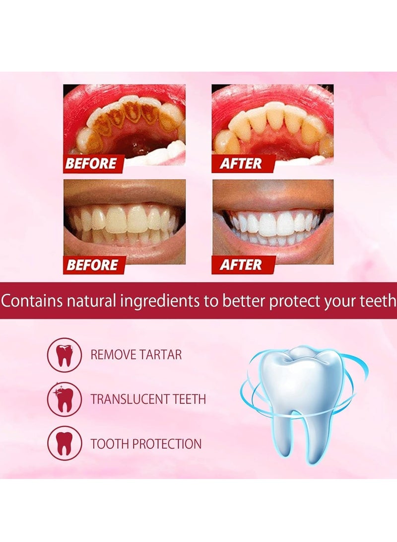 EELHOE Toothpaste Whitening Tooth Remove Plaque Stains Teeth Whitener Oral Hygiene Clean Fresh Breath Dental Tools SP-4 - Image 3