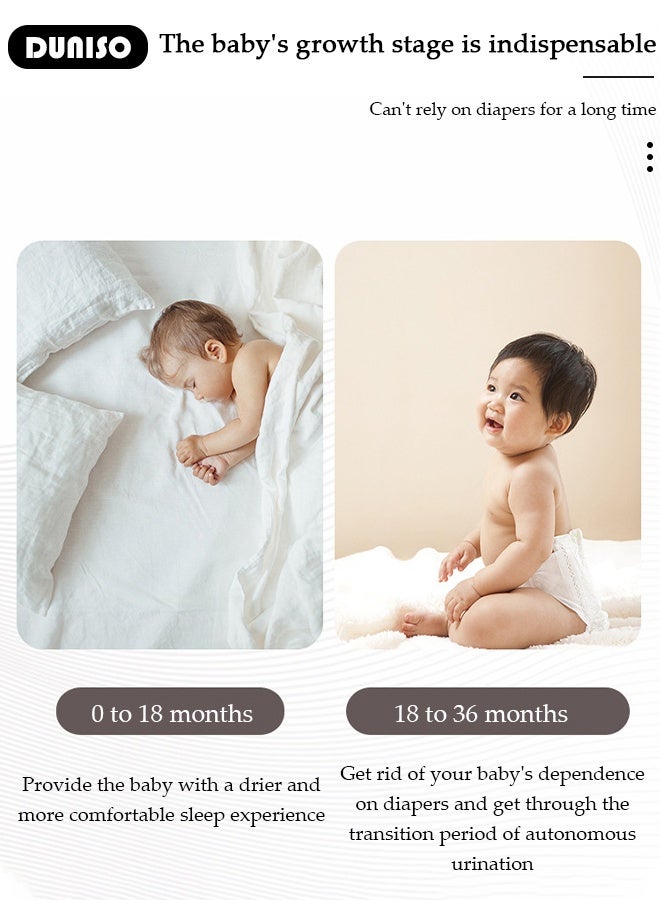 DUNISO وسادة سرير مائية للأطفال وسادات تسرب البول قابلة للغسل واقي مرتبة للأطفال وسادات تحتية قابلة لإعادة الاستخدام لتدريب الأطفال على استخدام المرحاض وسادة مائية للأطفال 80*100 سم - Image 2