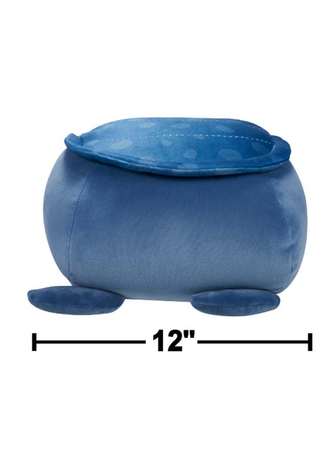 Squishmallows - 12-Inch Medium Plush Truman Blue Leatherback Turtle Stackables  Kellytoy Plush Toy, Multicolor - Image 1