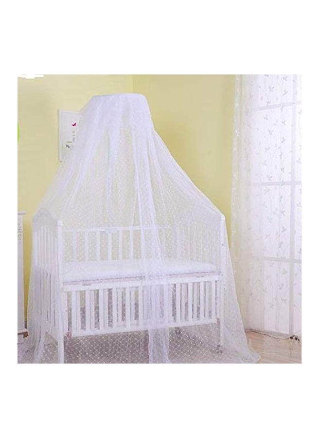 Mosquito Net With Stand Blue Suitable For Baby Crib Up To 160 * 80Cm - Image 4
