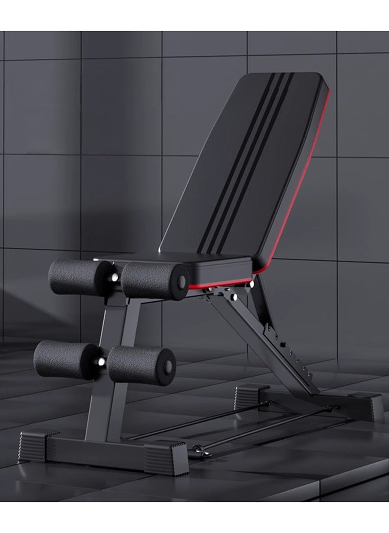 إي تي جي صالة الألعاب الرياضية المنزلية الوزن قابل للتعديل طاولة العمل ممارسة الجدول - Image 3