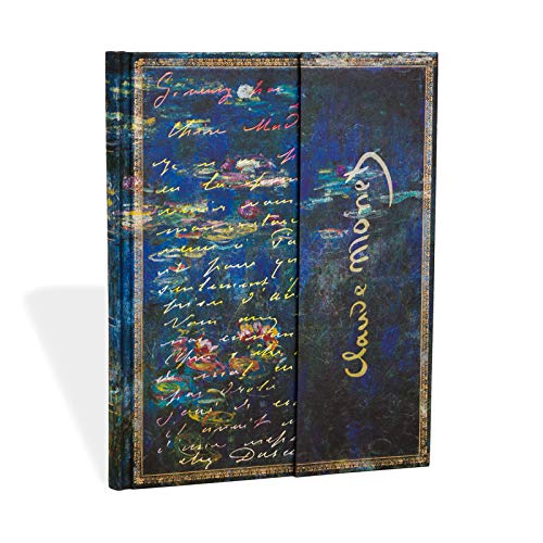 Paperblanks Monet (Water Lilies), Letter to Morisot Ultra Unlined Hardcover Journal, 144pg, 120GSM by Paperblanks (Embellished Manuscripts Collection) - Image 2