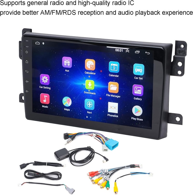 klarako GPS Navigation For Car, klarako 9in Navigator GPS Multimedia Player for Android 10 Replacement for Suzuki Grand Vitara 2006klarako 2015(2+32G) - Image 3