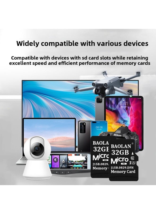 Generic - Memory Card Baolan TF Card 32GB Surveillance Camera Recorder Memory Card To Replace Repair-Color:Stable Performance For Replacement And Repair-Capacity:128gb Recorder Is My First Choice. It’s Cost-effective And Easy To Sell - Image 1
