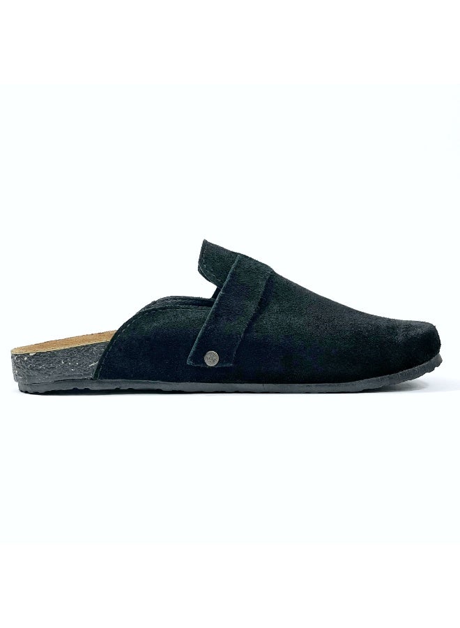 Men’s Suede Clog Slip-On Comfort Slippers with Adjustable Strap – Casual Indoor/Outdoor Footwear MSAPPO - Image 4