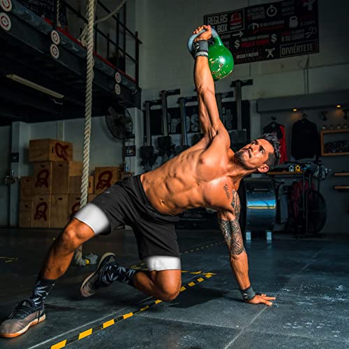 OEBLD Mens Athletic Shorts 2-in-1 Jogger Workout Running Shorts with Towel Loop - Image 3
