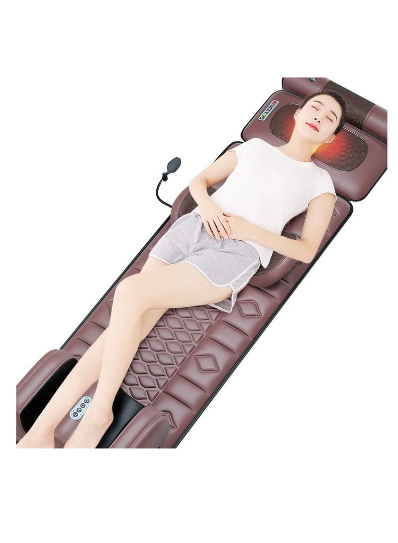 GENNEXT Luxury Portable Full Body PU Leather Massage Mattress - Image 2