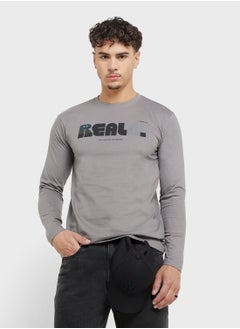 Seventy Five Basics Graphic Long Sleeve T-Shirt  - Image 1