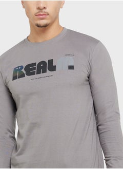 Seventy Five Basics Graphic Long Sleeve T-Shirt  - Image 3