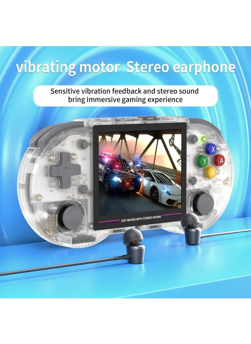 ANBERNIC  RG353PS Retro Handheld Gaming Console, Single Linux Operating System with RK3566 Chip, 3.5 Inch IPS Display, Includes 128GB TF Card Loaded with 4519 Games, 5G WiFi and 4.2 Bluetooth Compatible  - Image 4