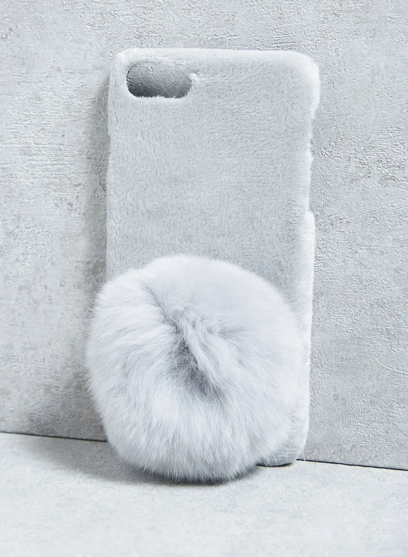 جينجر iPhone 7  Plus Oversized Pompom Case