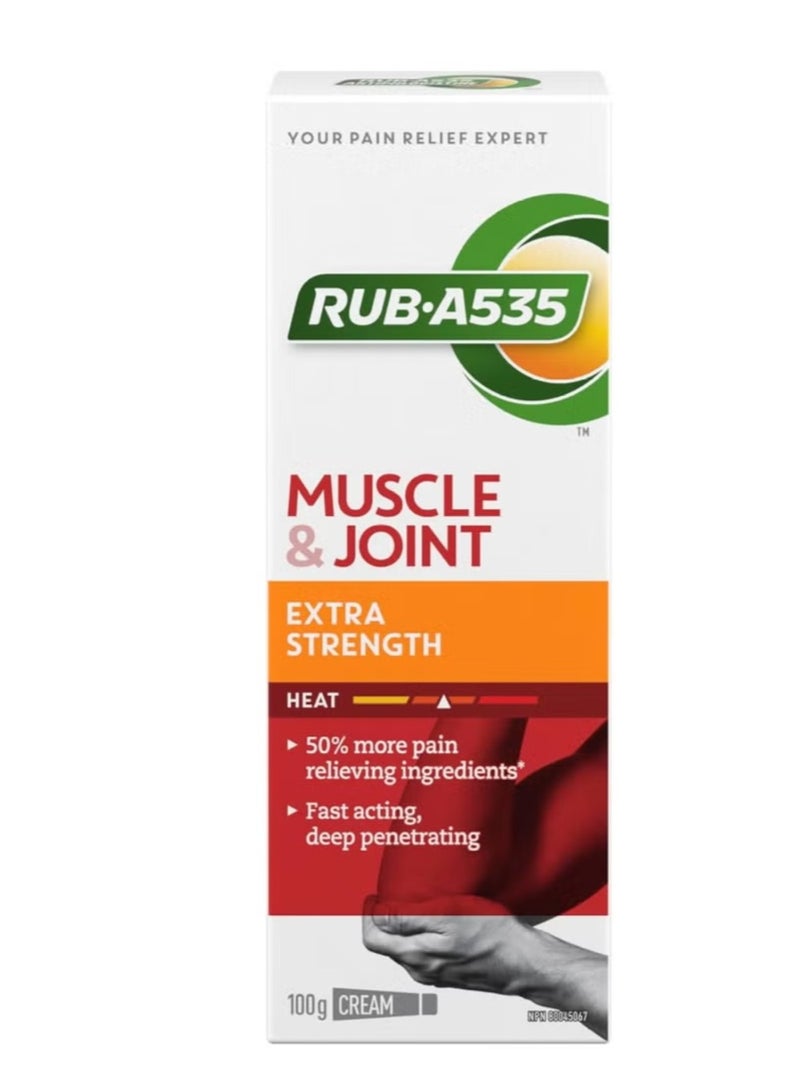 RUB A535 A535 Extra Strength Heat Cream 100Gm - Image 1