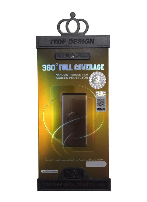Nano Screen Protector 2 in 1 Back & Front Full Coverage 360 For Samsung Galaxy S8 - Clear