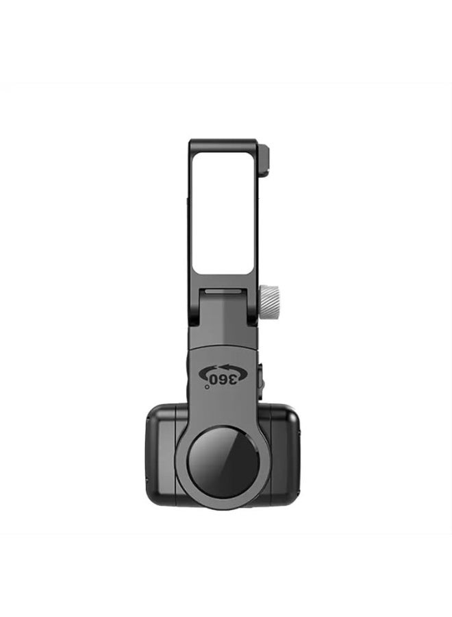 سمارتكس مثبت جيمبال الذكي Q18 أحادي المحور مع عصا سيلفي قابلة للتمديد، وحامل ثلاثي القوائم، وإضاءة تعبئة، وتتبع الوجه بزاوية 360 درجة | توازن تلقائي، وتقنية التعرف على الوجه بالذكاء الاصطناعي للتصوير المرئي، ومتتبع تلقائي، وحامل ثلاثي القوائم لحركة الوجه لتصوير الفيديو، وجهاز تحكم عن بعد لأجهزة iPhone وAndroid - Image 5