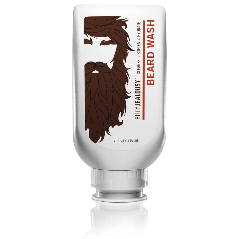 Billy Jealousy Beard Wash Hydrating Mens Beard Shampoo 8 Fl Oz (Pack of 1) - Image 1