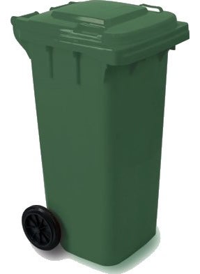Lockable Garbage Container 120 lt