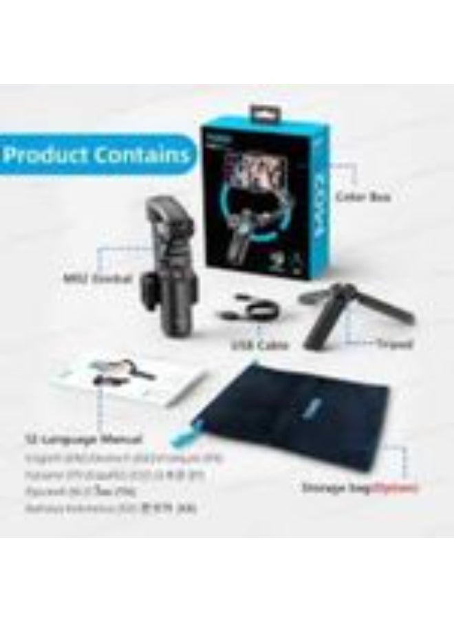 Generic M02 3-axis gimbal mobile phone stabilizer  - Image 2