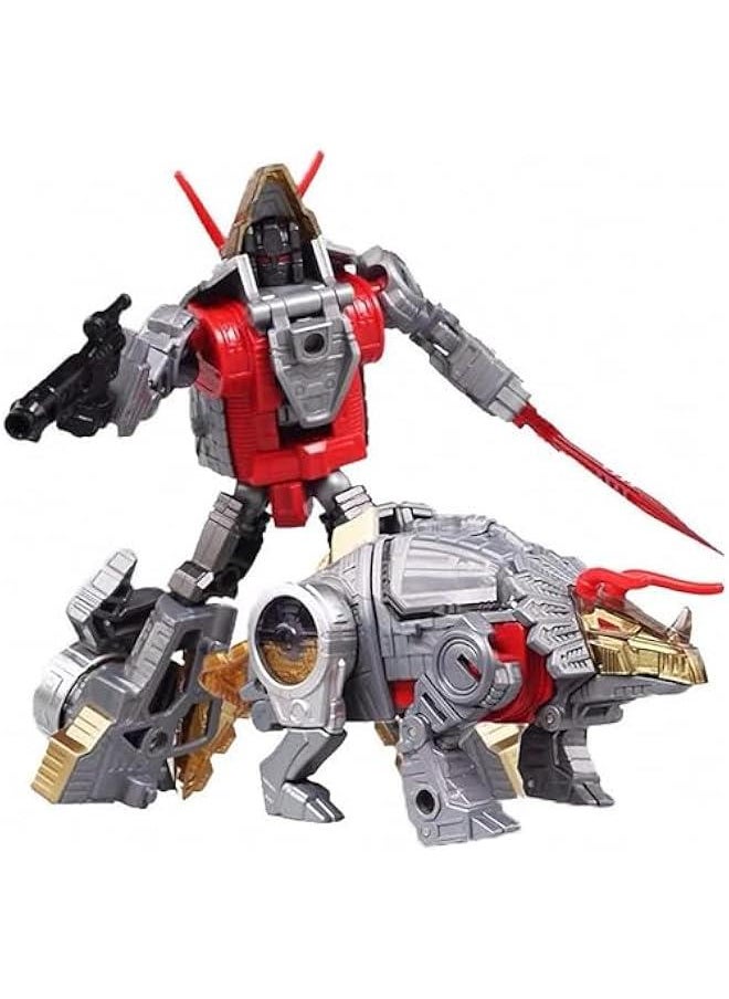 Generic - Volcanicus Deformation Toy Dinoking Slag Sludge Slash Combiner 5 in 1 KO Action Figure for Boys Girls Adults - Image 1