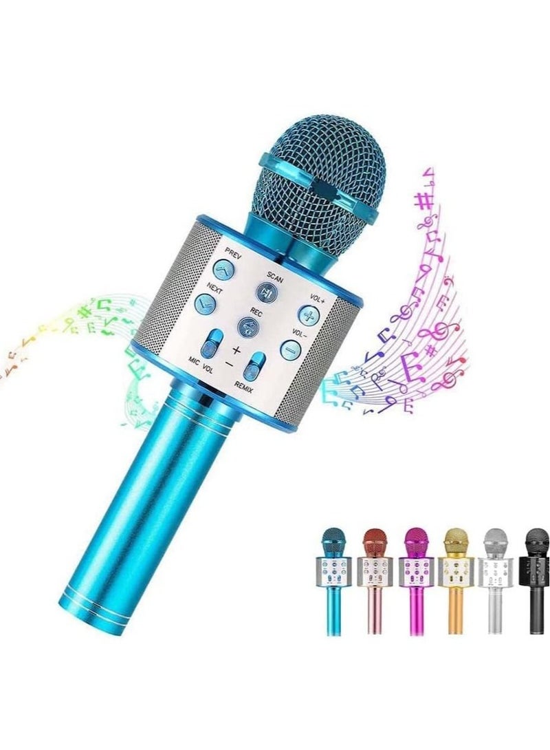 Bluetooth Microphone for kids Birthday Gift Toys for Age 3 4 5 6 7 8 9 10 Girls Boys Wireless Karaoke Mircrophone Little Kid Gifts Toy for Toddler Children - Image 1