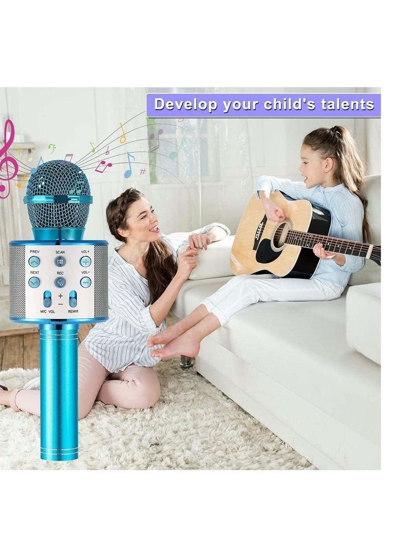 Bluetooth Microphone for kids Birthday Gift Toys for Age 3 4 5 6 7 8 9 10 Girls Boys Wireless Karaoke Mircrophone Little Kid Gifts Toy for Toddler Children - Image 4
