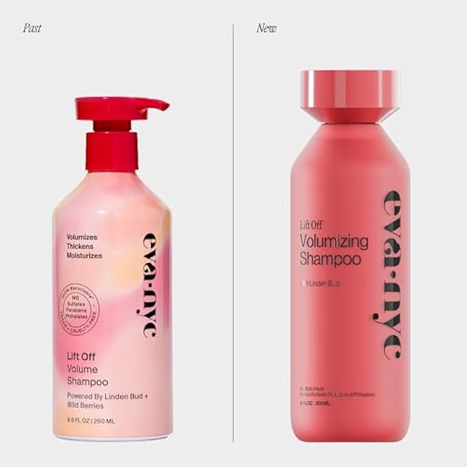 EVA NYC LIFT OFF VOLUME SHAMPOO, MOISTURE-RICH VOLUMIZING SHAMPOO FOR FINE HAIR, DAILY HAIR SHAMPOO FOR THICK AND FULL LOCKS, GMO-FREE & COLOR-SAFE VOLUMIZING HAIR PRODUCTS, 8.8 OZ - Image 3