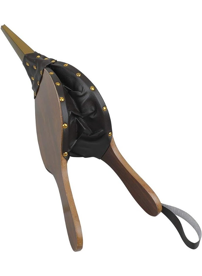 Z-COLOR 1PCS البني الخشب الموقد Bellows 15 "x 6.5" في الهواء الطلق مروحة الهواء المنفخ - Image 3
