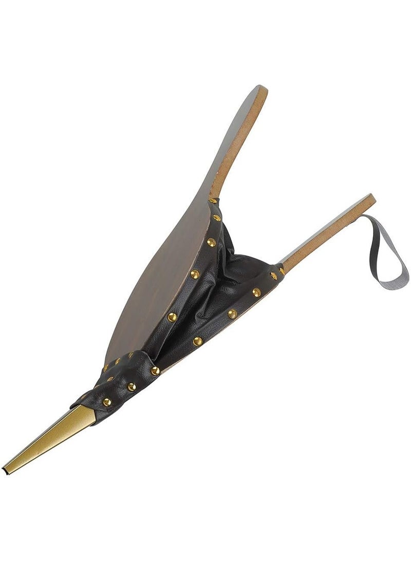 Z-COLOR 1PCS البني الخشب الموقد Bellows 15 "x 6.5" في الهواء الطلق مروحة الهواء المنفخ - Image 5